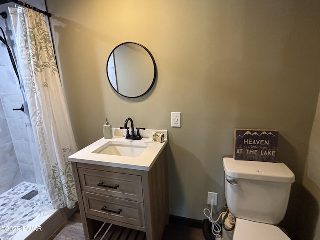 22 Glen Rd, Lake Ariel, PA 18436 - bathroom featuring tiled shower and vanity