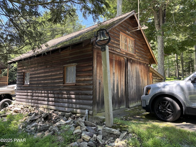 22 Glen Rd, Lake Ariel, PA 18436 - view of side of property with an outbuilding