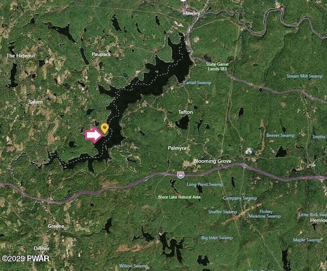 22 Glen Rd, Lake Ariel, PA 18436 - map of property location