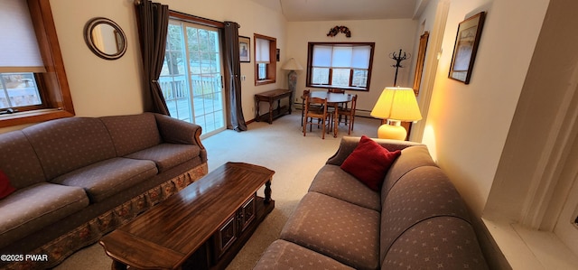 640 Rte 434, Shohola, PA 18458 - view of carpeted living area