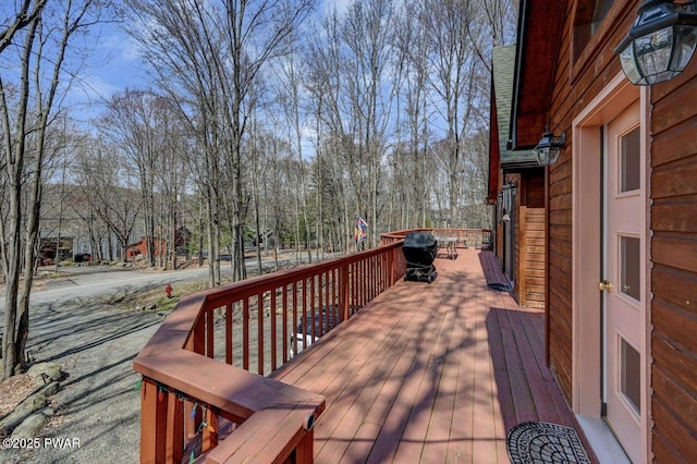 98 Roamingwood Rd, Lake Ariel, PA 18436 - view of wooden deck