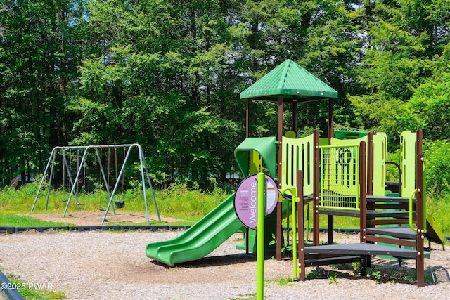 159 Windemere Ln, Lake Ariel, PA 18436 - community playground with view of wooded area