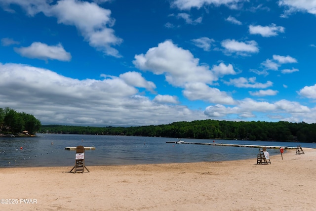 159 Windemere Ln, Lake Ariel, PA 18436 - water view with a forest