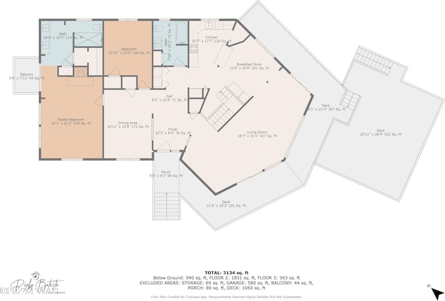 10 Cove Point Cir, Lakeville, PA 18438 - view of room layout