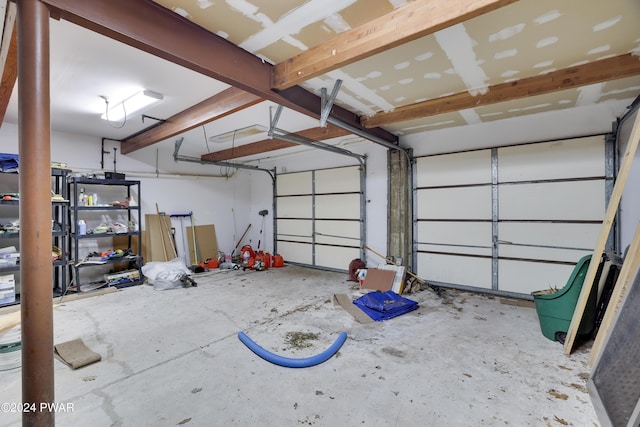10 Cove Point Cir, Lakeville, PA 18438 - view of garage