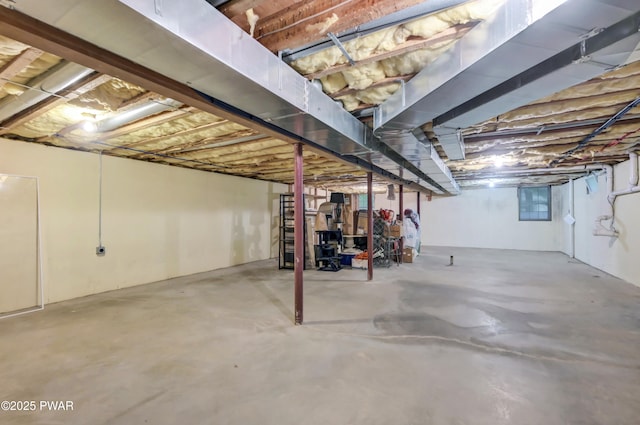 136 Weasel Rd, Dingmans Ferry, PA 18328 - view of unfinished below grade area