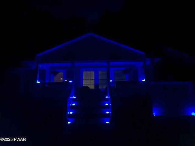 136 Weasel Rd, Dingmans Ferry, PA 18328 - view of front facade