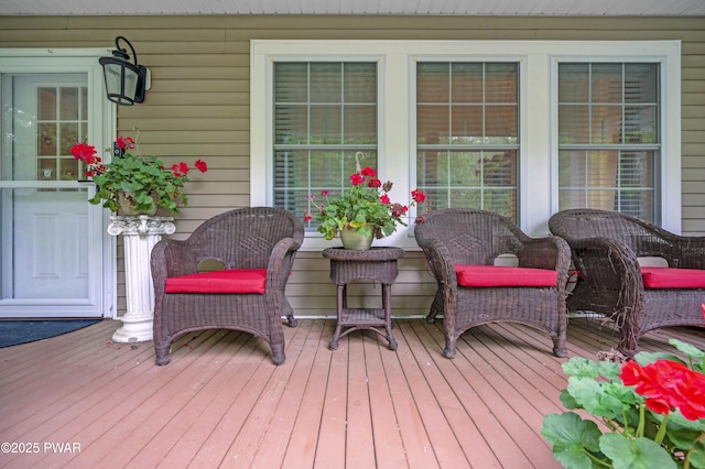 136 Weasel Rd, Dingmans Ferry, PA 18328 - view of deck