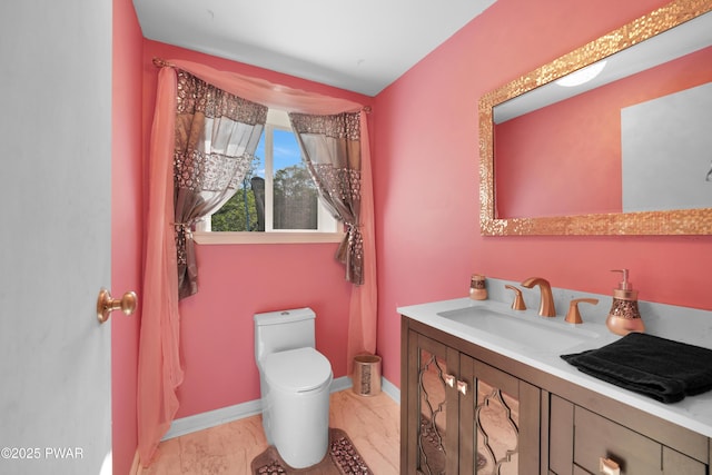 135 Kiel Rd, Milford, PA 18337 - bathroom featuring vanity and marble finish flooring