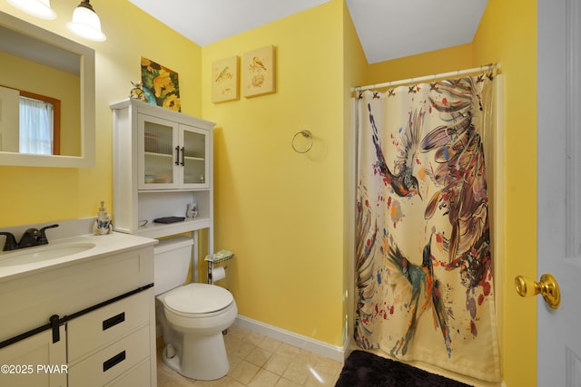 135 Kiel Rd, Milford, PA 18337 - full bath featuring vanity, a shower with curtain, and tile patterned flooring