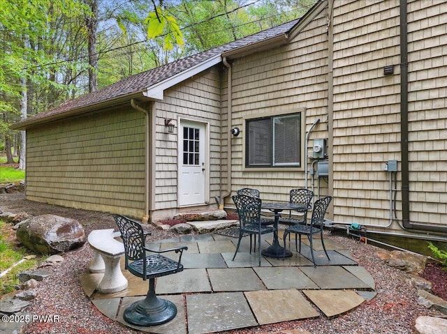 141 Arrowhead Cir, Newfoundland, PA 18445 - view of patio / terrace with outdoor dining area