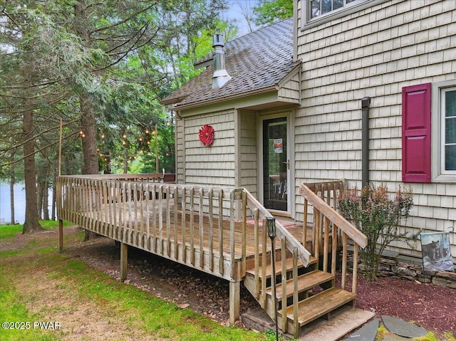 141 Arrowhead Cir, Newfoundland, PA 18445 - view of deck