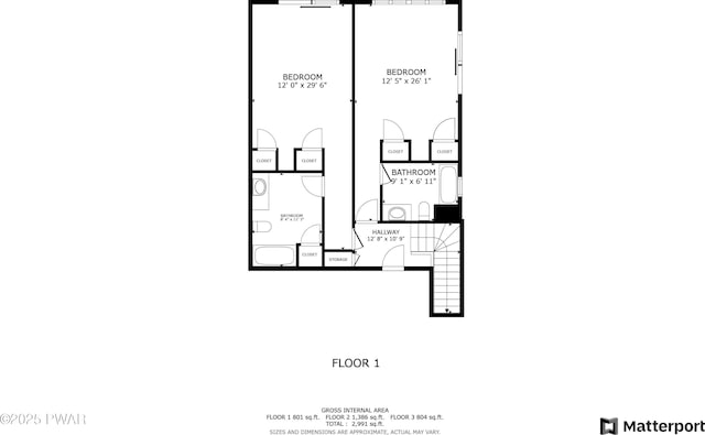 149 Bennett Ave Unit J, Milford, PA 18337 - view of room layout