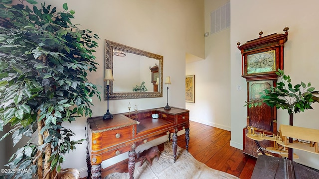 149 Bennett Ave Unit J, Milford, PA 18337 - office featuring hardwood / wood-style floors and baseboards