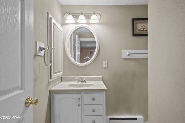 4 Pebble Ct, Lake Ariel, PA 18436 - bathroom featuring vanity and baseboard heating