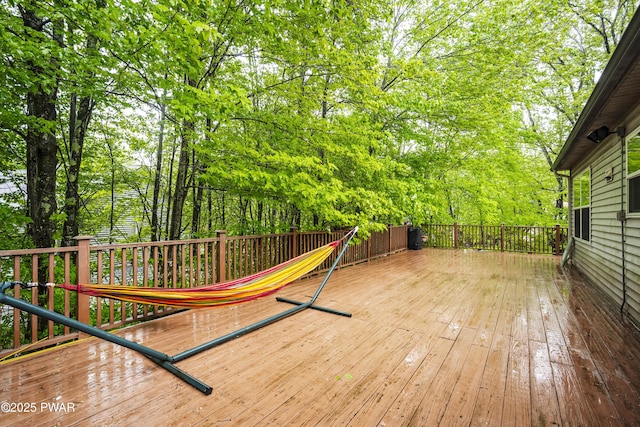 4 Pebble Ct, Lake Ariel, PA 18436 - view of wooden terrace