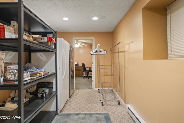 4 Pebble Ct, Lake Ariel, PA 18436 - storage with a baseboard heating unit and a ceiling fan