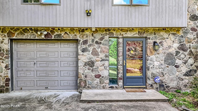 20 Clemen V Muller St, Beach Lake, PA 18405 - view of exterior entry featuring stone siding