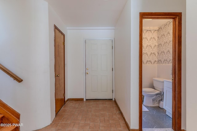 20 Clemen V Muller St, Beach Lake, PA 18405 - corridor featuring baseboards