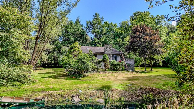 20 Clemen V Muller St, Beach Lake, PA 18405 - view of green lawn