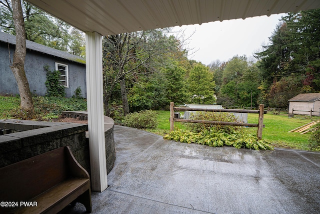 view of patio