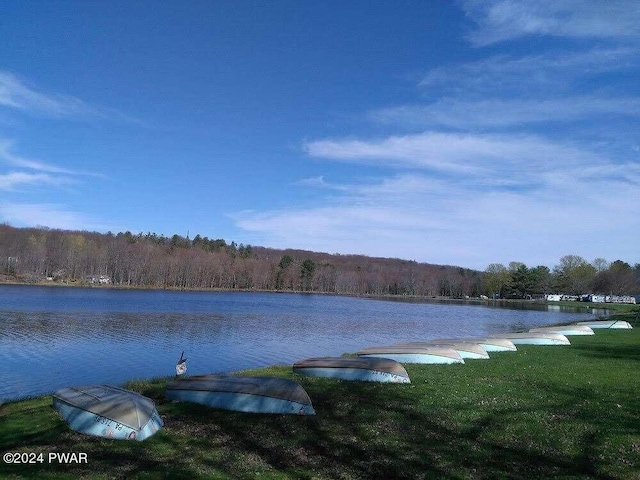 property view of water