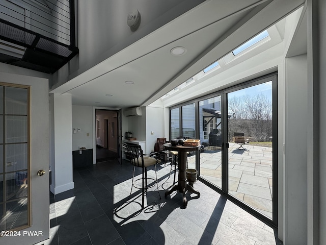 interior space featuring a wall unit AC