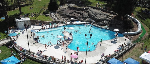 view of community pool
