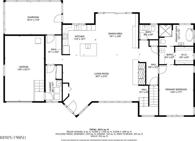202 Remuda Dr, Lords Valley, PA 18428 - view of floor plan / room layout