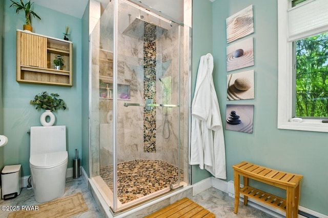 202 Remuda Dr, Lords Valley, PA 18428 - bathroom featuring a stall shower