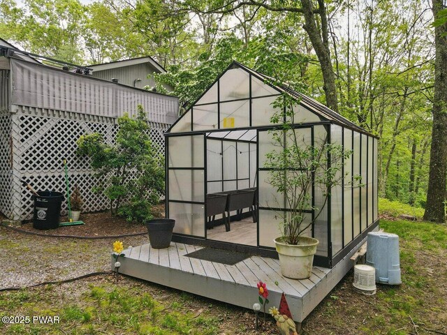 202 Remuda Dr, Lords Valley, PA 18428 - view of greenhouse