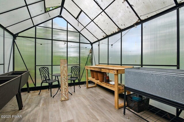 202 Remuda Dr, Lords Valley, PA 18428 - sunroom with lofted ceiling