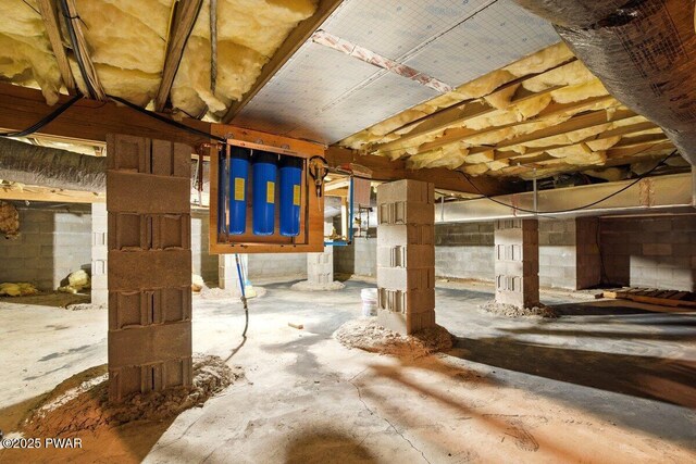 202 Remuda Dr, Lords Valley, PA 18428 - view of unfinished below grade area