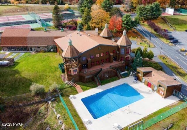 124 Granite Dr, Lords Valley, PA 18428 - view of swimming pool