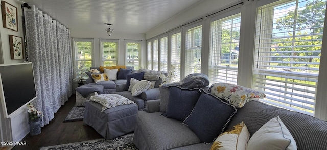 300 W High St, Milford, PA 18337 - sunroom / solarium featuring wood finished floors