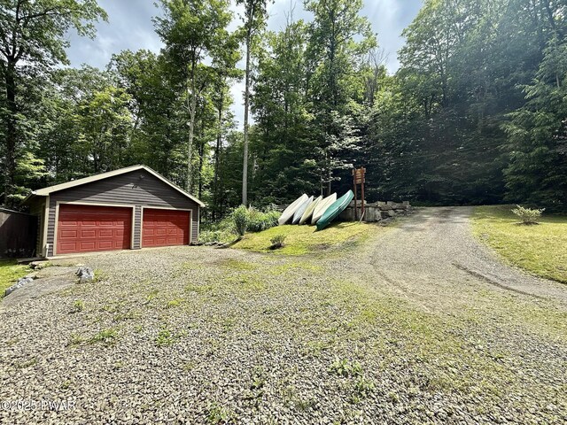 498 Penn York Rd, Starlight, PA 18461 - view of detached garage