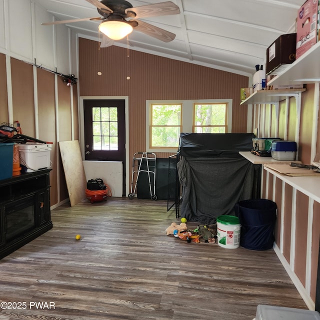344 Canoebrook Dr, Lords Valley, PA 18428 - interior space featuring vaulted ceiling