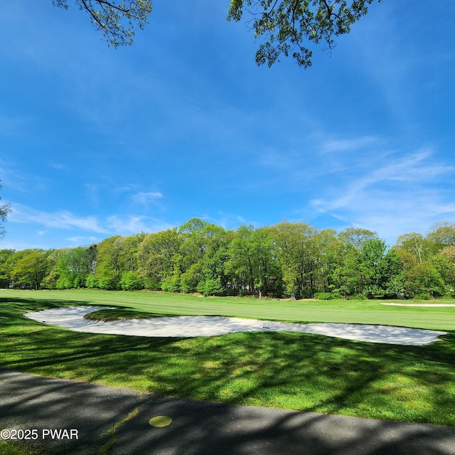 344 Canoebrook Dr, Lords Valley, PA 18428 - view of property's community with a lawn