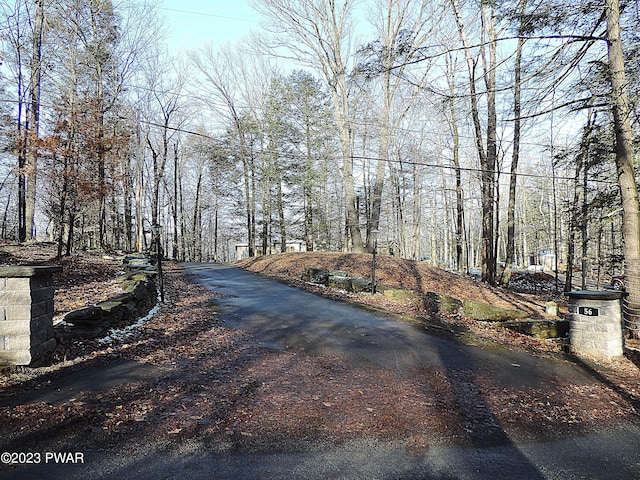 view of road