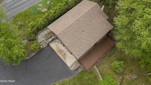 1111 Advent Rd, Lake Ariel, PA 18436 - view from above of property