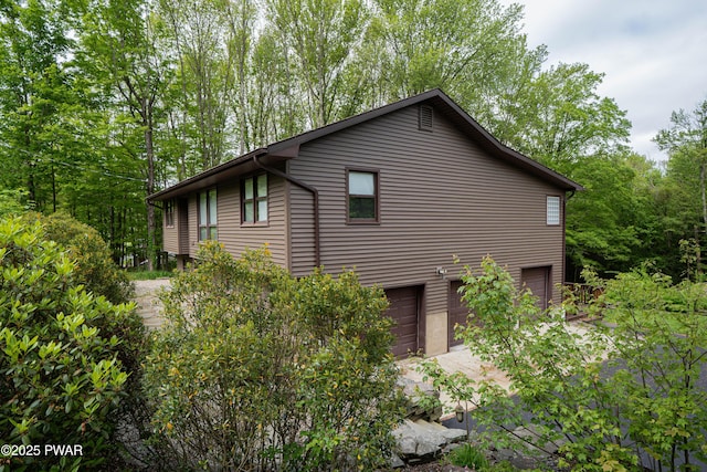 1111 Advent Rd, Lake Ariel, PA 18436 - view of property exterior featuring a garage