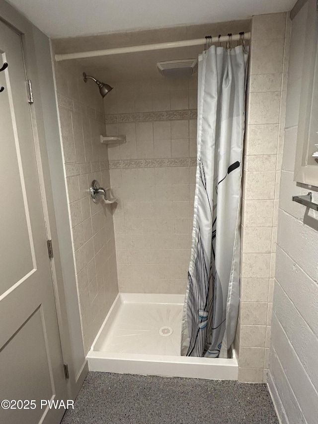 112 N Maple Ln, Greentown, PA 18426 - bathroom with a shower stall