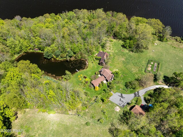 1199 Avoy Rd, Lakeville, PA 18438 - bird's eye view of a large body of water