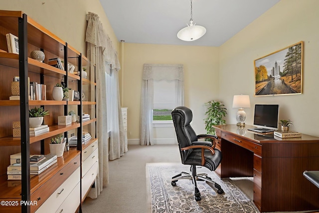 132 Dundaff St, Forest City, PA 18421 - office with carpet flooring and baseboards