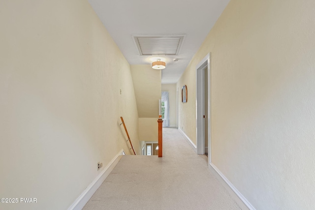 132 Dundaff St, Forest City, PA 18421 - hall with an upstairs landing and carpet floors