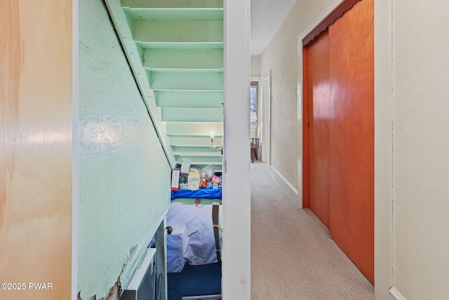 132 Dundaff St, Forest City, PA 18421 - corridor featuring carpet