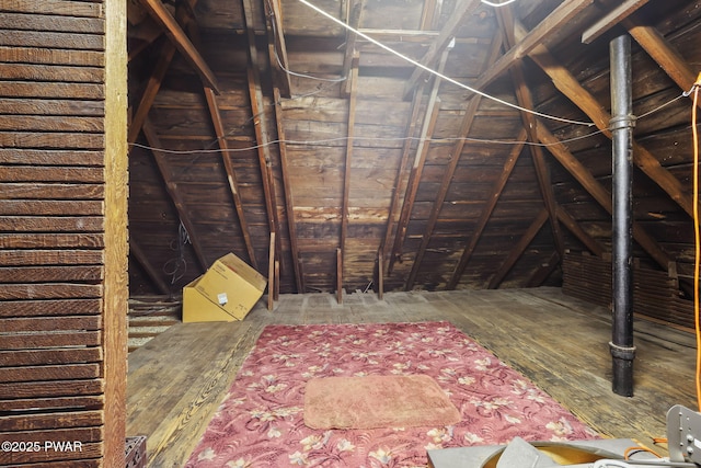 132 Dundaff St, Forest City, PA 18421 - view of unfinished attic