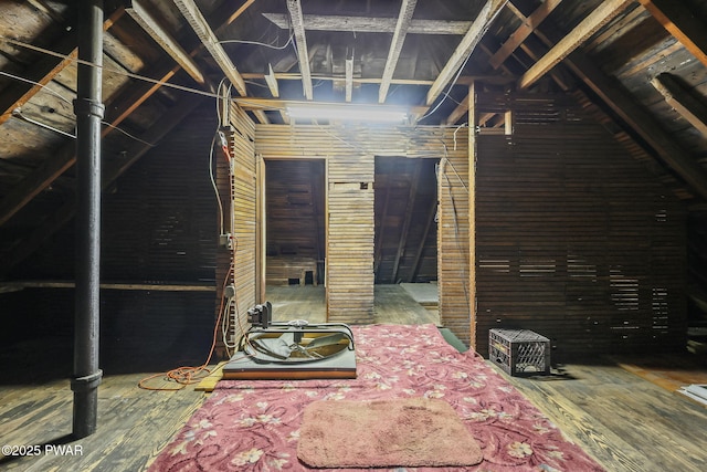 132 Dundaff St, Forest City, PA 18421 - view of attic