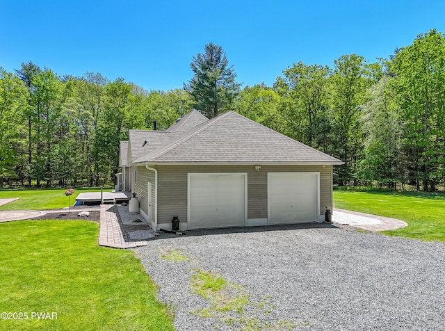 174 Lee Rd, Shohola, PA 18458 - view of garage