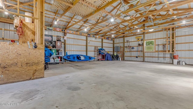 11 Coyote Rdg, Hawley, PA 18428 - garage featuring metal wall